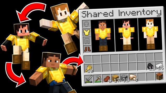Thumbnail of the Minecraft Bedrock Marketplace product Shared Inventory created by Cubed Creations.