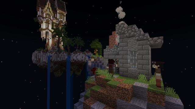 Screenshot of the Minecraft Bedrock Marketplace product Skyblock Collectors created by Cubed Creations.