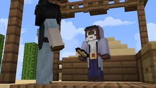 Screenshot of the Minecraft Bedrock Marketplace product Skyblock Custom Hearts created by Cubed Creations.