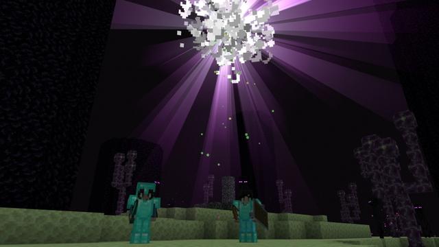 Screenshot of the Minecraft Bedrock Marketplace product Skyblock Time Challenge created by Cubed Creations.