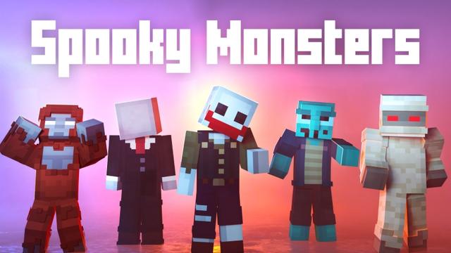 Thumbnail of the Minecraft Bedrock Marketplace product Spooky Monsters created by Cubed Creations.