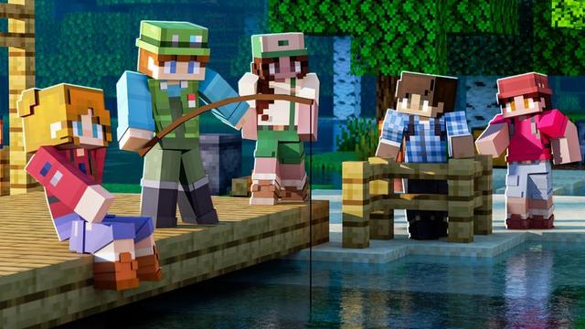Thumbnail of the Minecraft Bedrock Marketplace product Summer Camp created by Cubed Creations.