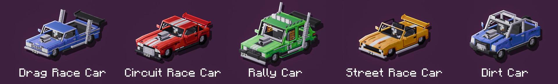 Panorama of the Minecraft Bedrock Marketplace product Super Carros created by Cubed Creations.