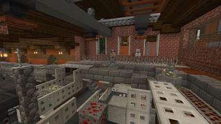 Screenshot of the Minecraft Bedrock Marketplace product The Mining Company created by Cubed Creations.