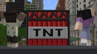 Screenshot of the Minecraft Bedrock Marketplace product TNT++ created by Cubed Creations.
