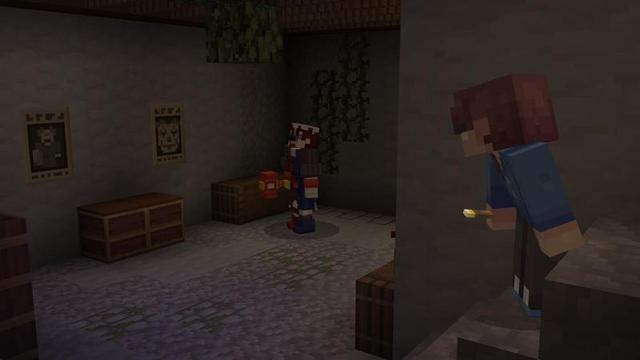 Screenshot of the Minecraft Bedrock Marketplace product Too Much Horror created by Cubed Creations.
