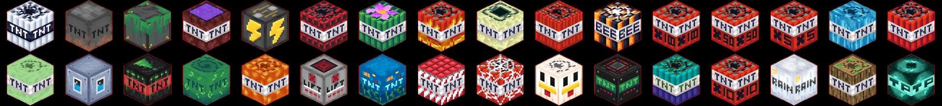 Panorama of the Minecraft Bedrock Marketplace product Too Much TNT! created by Cubed Creations.