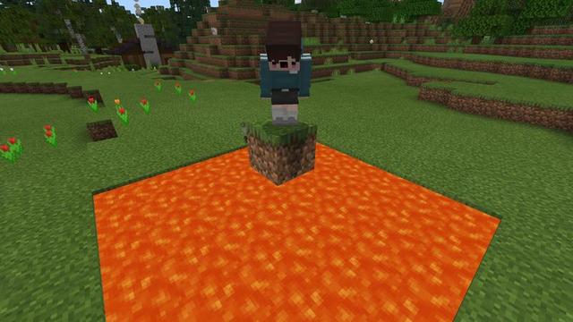 Screenshot of the Minecraft Bedrock Marketplace product Trollcraft created by Cubed Creations.