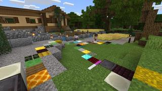 Screenshot of the Minecraft Bedrock Marketplace product Trolling Blocks created by Cubed Creations.