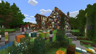 Screenshot of the Minecraft Bedrock Marketplace product Trolling Blocks created by Cubed Creations.