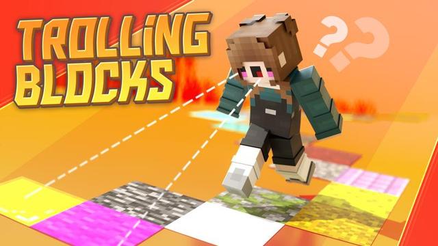 Thumbnail of the Minecraft Bedrock Marketplace product Trolling-Blöcke created by Cubed Creations.