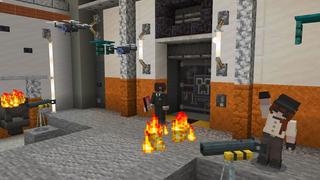 Screenshot of the Minecraft Bedrock Marketplace product Ultimate Apocalypse Bunker created by Cubed Creations.