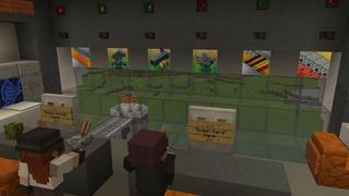 Screenshot of the Minecraft Bedrock Marketplace product Ultimate Apocalypse Bunker created by Cubed Creations.