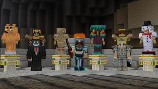 Screenshot of the Minecraft Bedrock Marketplace product Ultimate Armor Pack created by Cubed Creations.