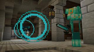 Screenshot of the Minecraft Bedrock Marketplace product Ultimate Armor Pack created by Cubed Creations.