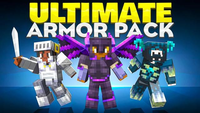 Thumbnail of the Minecraft Bedrock Marketplace product Ultimate Armor Pack created by Cubed Creations.