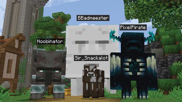 Screenshot of the Minecraft Bedrock Marketplace product Ultimate Mob Totems created by Cubed Creations.