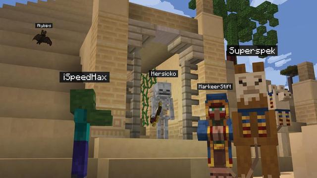 Screenshot of the Minecraft Bedrock Marketplace product Ultimate Mob Totems created by Cubed Creations.