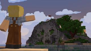 Screenshot of the Minecraft Bedrock Marketplace product Ultimate Raft Survival created by Cubed Creations.