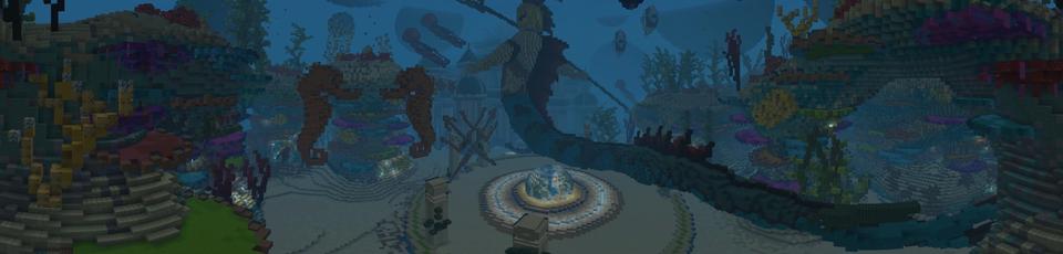 Panorama of the Minecraft Bedrock Marketplace product Veealune created by Cubed Creations.
