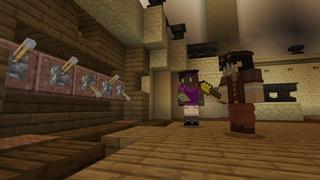 Screenshot of the Minecraft Bedrock Marketplace product Veealune created by Cubed Creations.