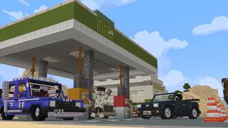 Screenshot of the Minecraft Bedrock Marketplace product Veículos created by Cubed Creations.