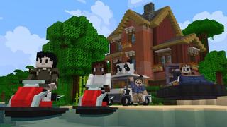 Screenshot of the Minecraft Bedrock Marketplace product Veículos created by Cubed Creations.