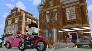 Screenshot of the Minecraft Bedrock Marketplace product Veículos created by Cubed Creations.