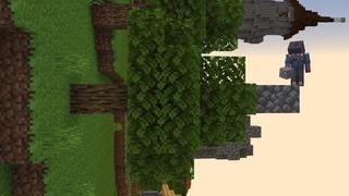 Screenshot of the Minecraft Bedrock Marketplace product Vertical Survival created by Cubed Creations.