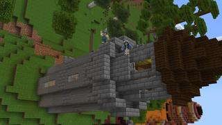 Screenshot of the Minecraft Bedrock Marketplace product Vertical Survival created by Cubed Creations.