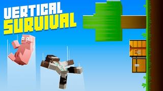 Thumbnail of the Minecraft Bedrock Marketplace product Sobrevivência Vertical created by Cubed Creations.
