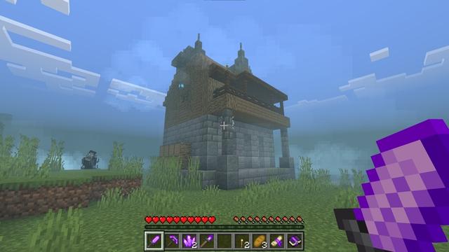 Screenshot of the Minecraft Bedrock Marketplace product VILLAGER DWELLER Add-On created by Cubed Creations.