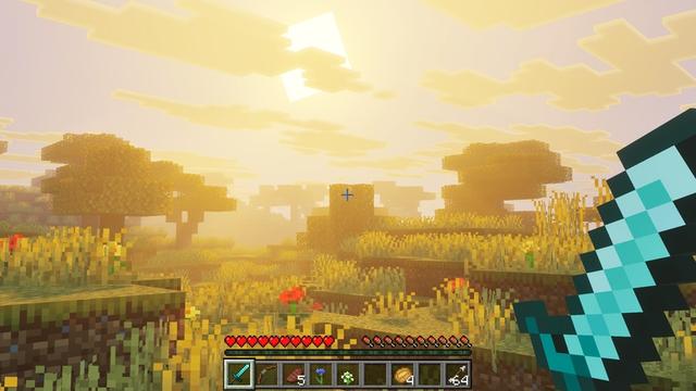 Screenshot of the Minecraft Bedrock Marketplace product Visuals Refined created by Cubed Creations.