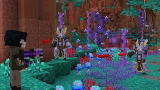 Screenshot of the Minecraft Bedrock Marketplace product Weapon Bundle created by Cubed Creations.