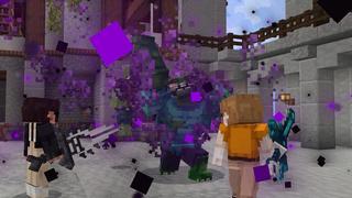 Screenshot of the Minecraft Bedrock Marketplace product Weapon Bundle created by Cubed Creations.