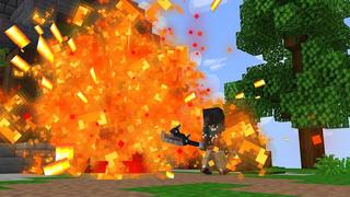 Screenshot of the Minecraft Bedrock Marketplace product Weapons Evolve created by Cubed Creations.