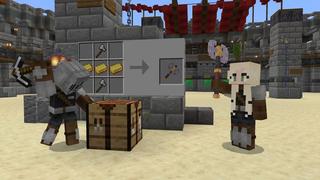 Screenshot of the Minecraft Bedrock Marketplace product Weapons Extension Pack! created by Cubed Creations.