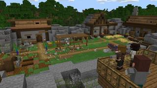 Screenshot of the Minecraft Bedrock Marketplace product Weapons Extension Pack! created by Cubed Creations.