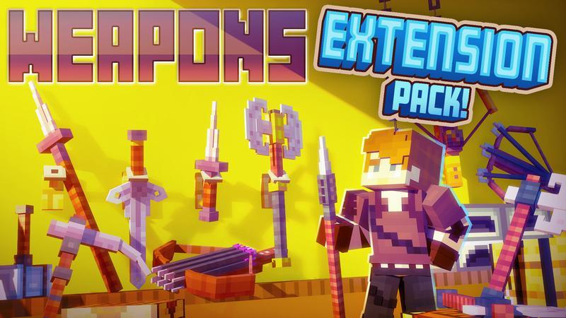 Weapons Extension Pack! por Cubed Creations | CHUNK - Minecraft ...