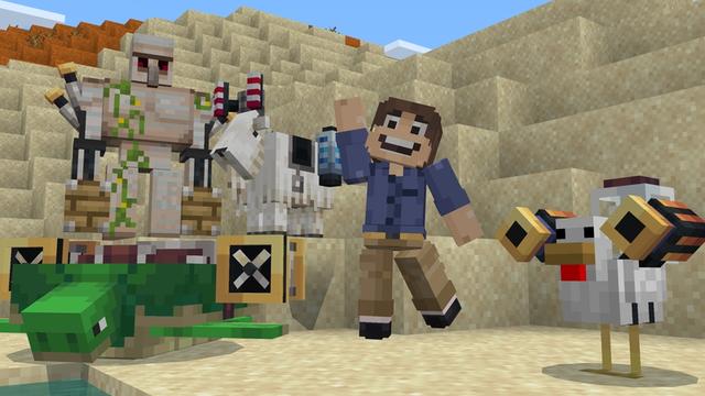 Screenshot of the Minecraft Bedrock Marketplace product Weapons Fusion Add-On created by Cubed Creations.