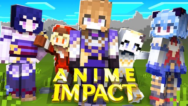 Thumbnail of the Minecraft Bedrock Marketplace product Anime Impact created by Cubeverse.