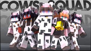 Thumbnail of the Minecraft Bedrock Marketplace product Cows Squad created by Cubeverse.