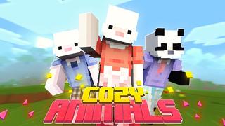 Thumbnail of the Minecraft Bedrock Marketplace product Cozy Animals created by Cubeverse.