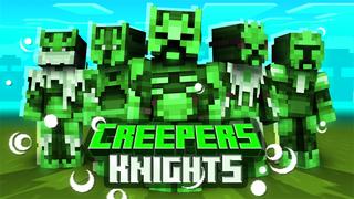 Thumbnail of the Minecraft Bedrock Marketplace product Creepers Knights created by Cubeverse.