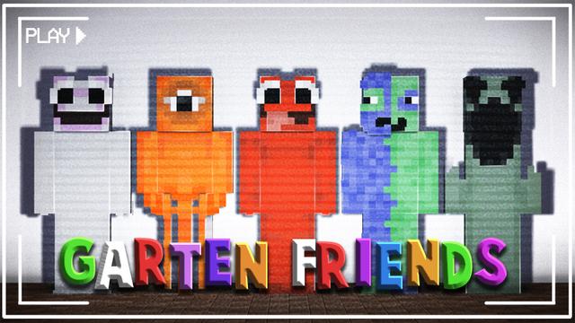 Thumbnail of the Minecraft Bedrock Marketplace product Garten Friends created by Cubeverse.