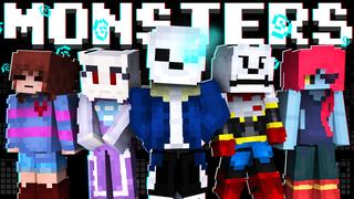Thumbnail of the Minecraft Bedrock Marketplace product MONSTERS created by Cubeverse.