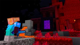 Screenshot of the Minecraft Bedrock Marketplace product Skyblock created by Cubeverse.