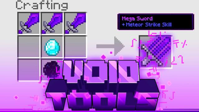 Thumbnail of the Minecraft Bedrock Marketplace product Void Tools created by Cubeverse.