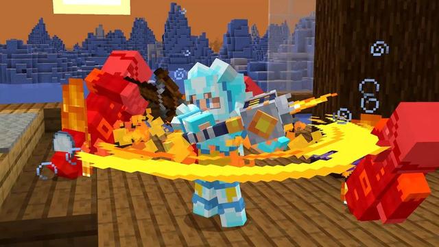 Screenshot of the Minecraft Bedrock Marketplace product Craftable Dungeons Add-On created by Cubical.