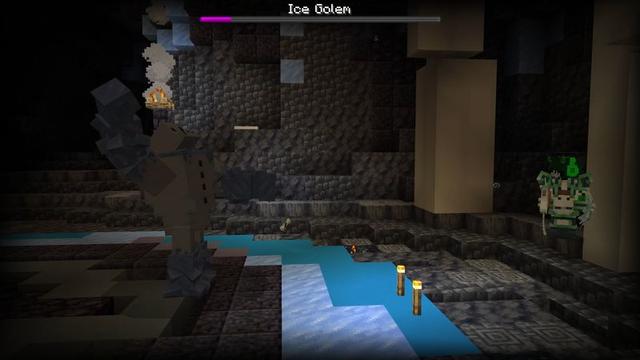 Screenshot of the Minecraft Bedrock Marketplace product Craftable Dungeons Add-On created by Cubical.